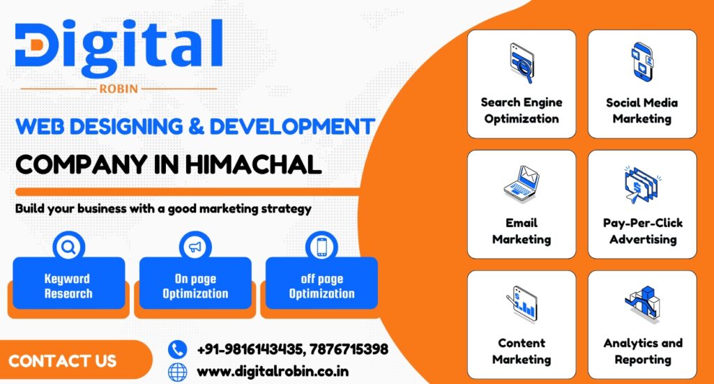 Web Desinging and Development Company In Himachal